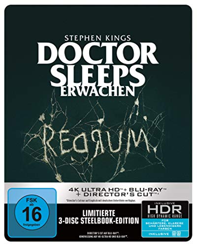 Stephen Kings Doctor Sleeps Erwachen 4K UHD+BD Steelbook [Blu-ray] von Warner Home Video - DVD