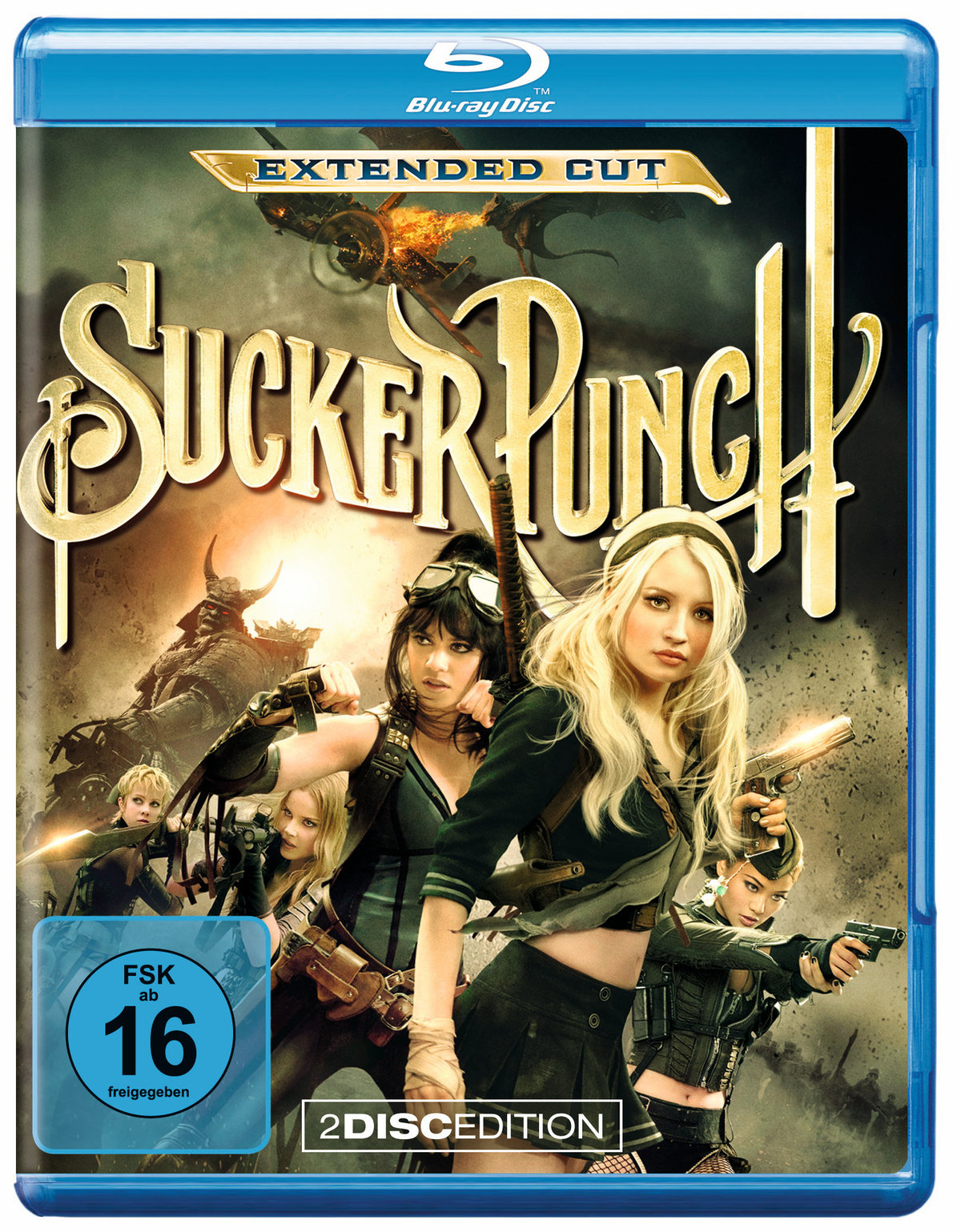 Sucker Punch (Kinofassung + Extended Cut) [Blu-ray] [2 DVDs] von Warner Home Video - DVD