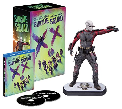 Suicide Squad inkl. Digibook & Deadshot Figur inkl. Blu-ray Extended Cut (exklusiv bei Amazon.de) [3D Blu-ray] [Limited Edition] von Warner Home Video - DVD