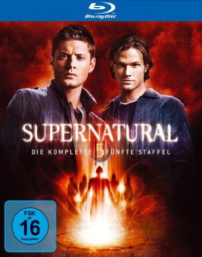 Supernatural - Die komplette fünfte Staffel (4 Blu-rays + Bonus-DVD) [Blu-ray] von Warner Home Video - DVD
