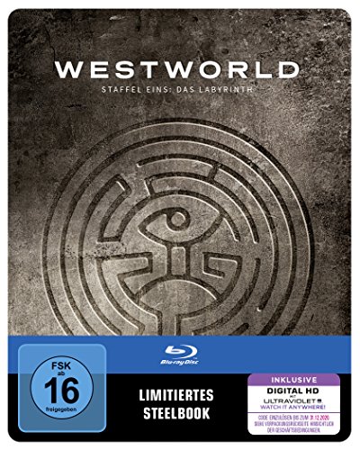 Westworld Staffel 1: Das Labyrinth als Steelbook (Limited Edition) [Blu-ray] [Exklusiv bei Amazon] von Warner Home Video - DVD