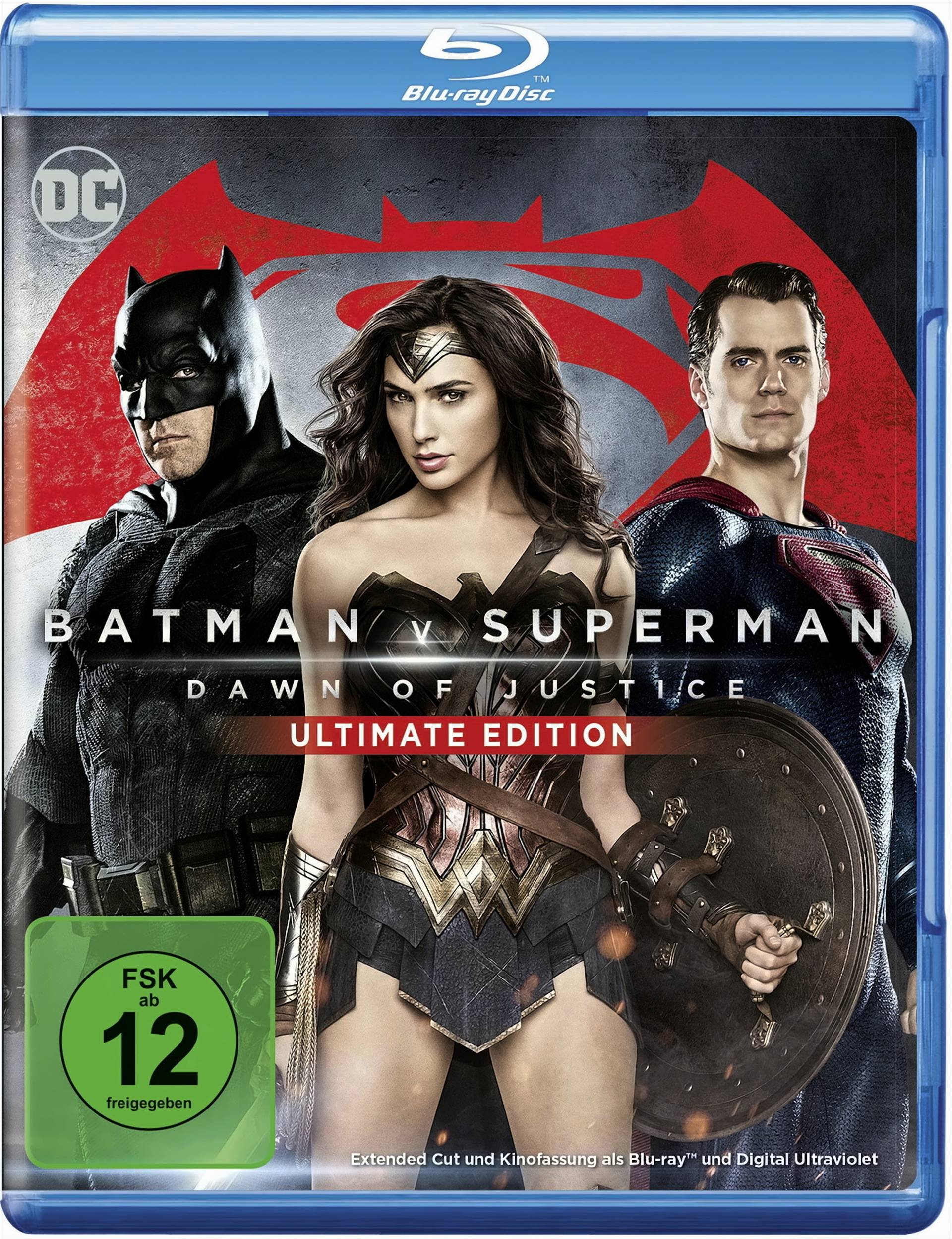 Batman v Superman: Dawn of Justice (Ultimate Edition, 2 Discs) von Warner Home Video