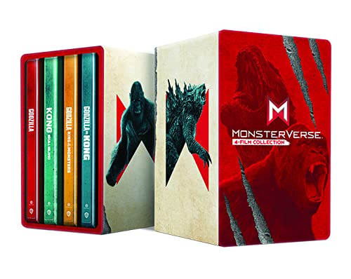 Coffret monsterverse - 4 films 4k Ultra-HD [Blu-ray] [FR Import] von Warner Home Video