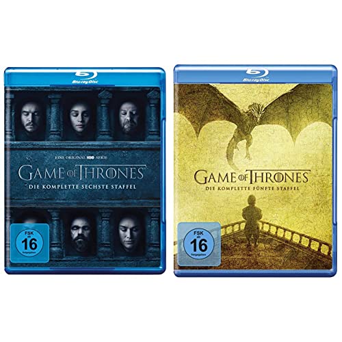 Game of Thrones - Staffel 6 [Blu-ray] & Game of Thrones - Staffel 5 [Blu-ray] von Warner Home Video