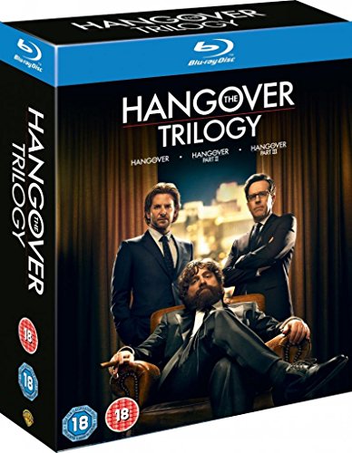Hangover Complete Movie Trilogy Film [3 Discs] Blu ray Collection Boxset: Part 1, 2, 3 + Extras von Warner Home Video
