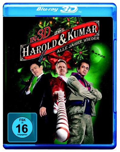 Harold & Kumar - Alle Jahre wieder (+ BR) [3D Blu-ray] von Warner Home Video