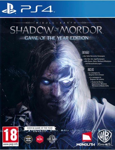 Mittelerde Mordors Schatten PS-4 GOTY A T von Warner Home Video