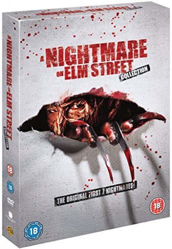 Nightmare on Elm Street Complete All Movies Film Collection DVD [8 Discs] Box Set Part 1, 2, 3, 4, 5, 6 + 7 + Extras von Warner Home Video