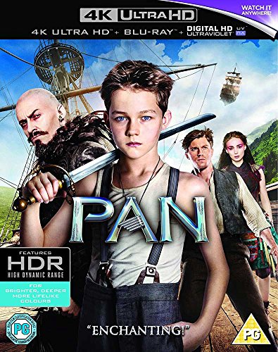 Pan [4K Ultra-HD] [2015] [Blu-ray] [Region Free] von Warner Home Video