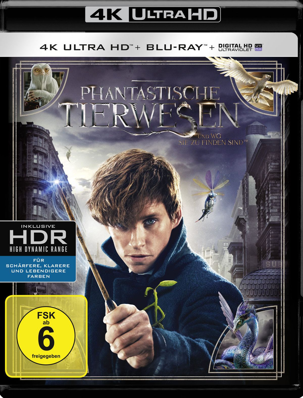 Phantastische Tierwesen und wo sie zu finden sind 4K Ultra HD+Blu-ray von Warner Home Video