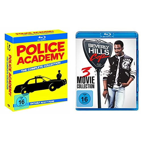 Police Academy Collection (7 Discs) [Blu-ray] (exklusiv bei Amazon.de) & Beverly Hills Cop 1-3 (3 on 1) [Blu-ray] von Warner Home Video