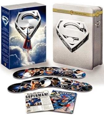 Superman – Box Ultimate 13 DVDs – Metallgehäuse von Warner Home Video