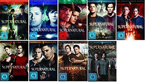 Supernatural Staffel/Season 1+2+3+4+5+6+7+8+9 * DVD Set von Warner Home Video