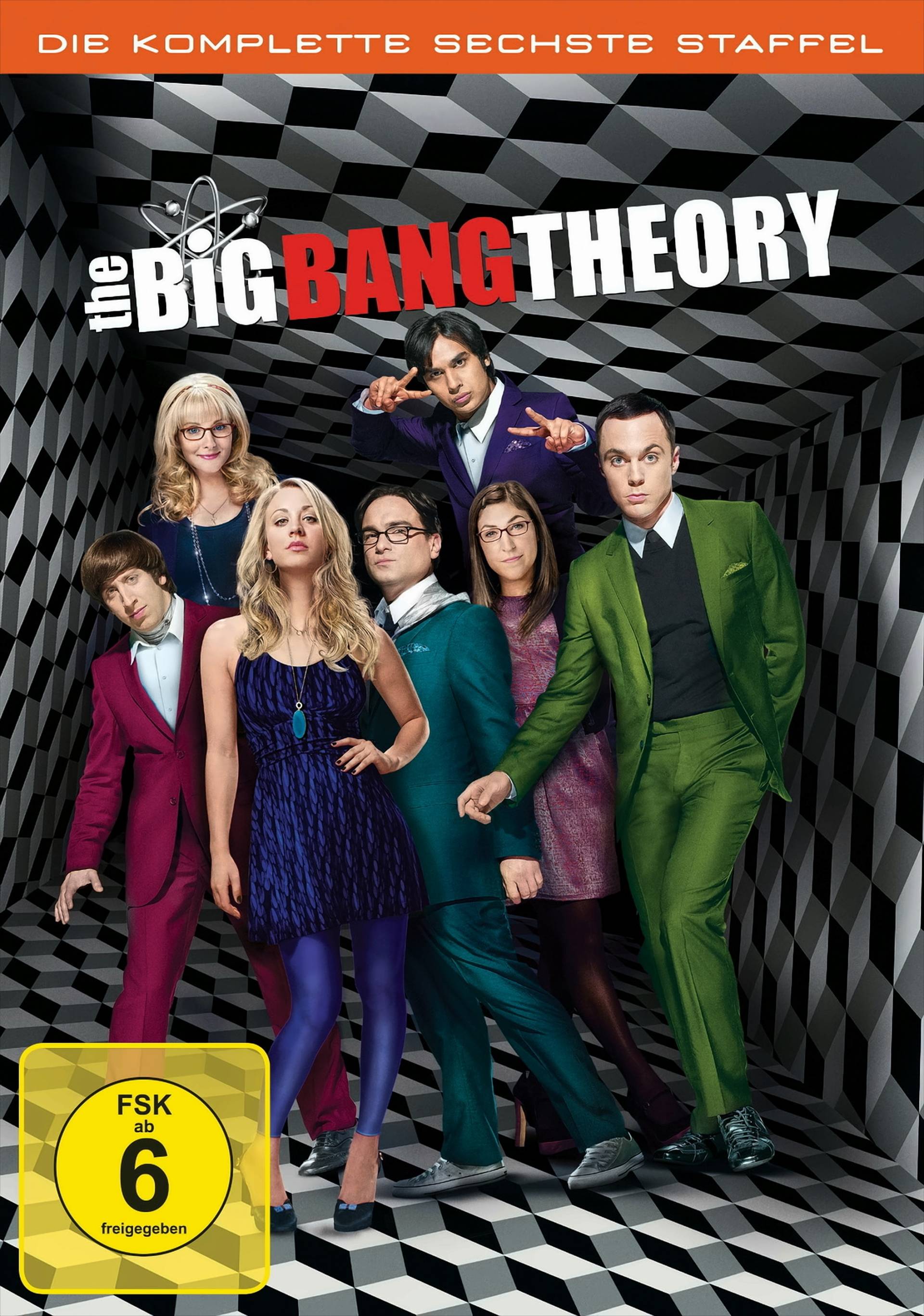 The Big Bang Theory - Die komplette sechste Staffel (3 Discs) von Warner Home Video