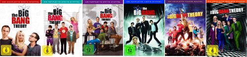 The Big Bang Theory Staffel/Season 1+2+3+4+5+6 * DVD Set von Warner Home Video