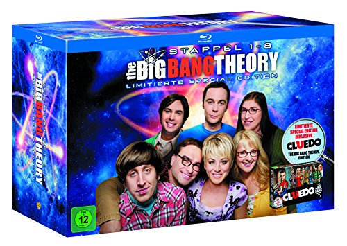 The Big Bang Theory - Staffel 1 bis 8 inkl. Cluedo (exklusiv bei Amazon.de) [Blu-ray] [Limited Edition] von Warner Home Video