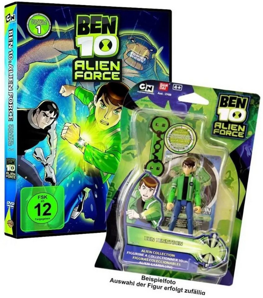 Warner Home Video DVD Ben 10 Alien Force - Staffel 1 / Vol. 1 inkl. Bandai Actionfigur Warner Home Video DVD Ben 10 Alien Force - Staffel 1 / Vol. 1 inkl. Bandai Actionfigur von Warner Home Video