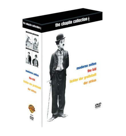 The Chaplin Collection 1 (Moderne Zeiten, The Kid, Lichter der Großstadt, Der Zirkus) [8 DVDs] von Warner Home