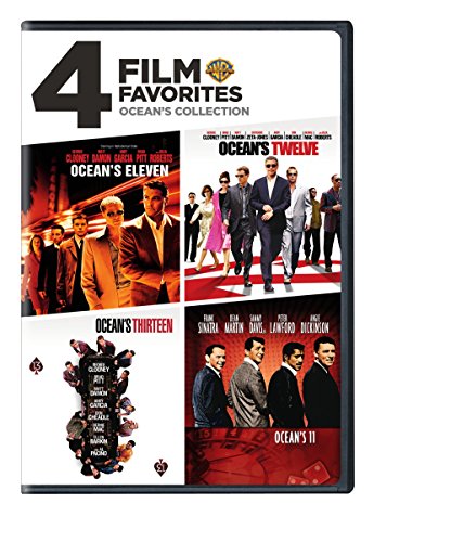 Four Film Favorites: Ocean's Collection (Ocean's Eleven 2001 / Ocean's Twelve / Ocean's Thirteen / Ocean's Eleven 1960) von Warner Manufacturing