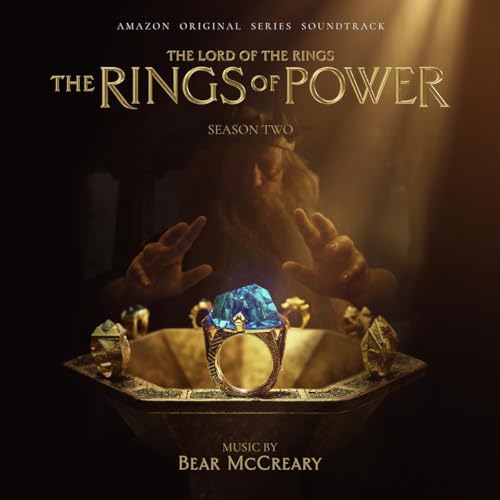 The Lord of the Rings: The Rings of Power (Season 2: Amazon Original Series Soundtrack) (black and gold galaxy Vinyl - exklusiv bei Amazon.de) [Vinyl LP] von Warner Music (Warner)