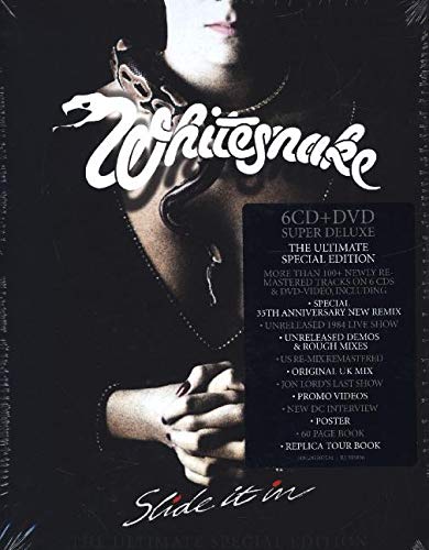 WHITESNAKE - SLIDE IT IN: THE ULTIMATE EDITION (7 CD) von Rhino