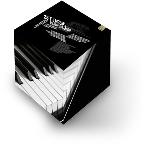 25 klassische Klavierkonzerte (+ CD) [7 DVDs] von Warner Music