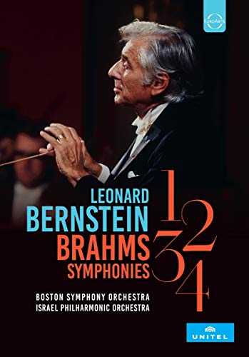 Leonard Bernstein - Brahms Symphonien Nr. 1-4 [2 DVDs] von Warner Music Group Germany