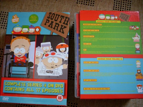 South Park Vol. 12-15 (Staffel 4) (Enthält nur die englische Sprachfassung) [Box Set] [4 DVDs] von Warner Music Group Germany