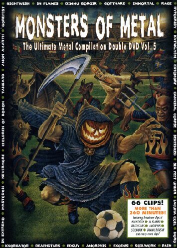 Various Artists - Monsters of Metal Vol. 5 (Limited Edition, 2 DVDs) von Warner Music Group Germany