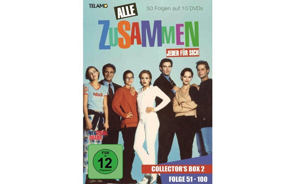 Warner Music DVD Alle zusammen - jeder für sich Collector's Box 2 (Folge 51-100) von Warner Music