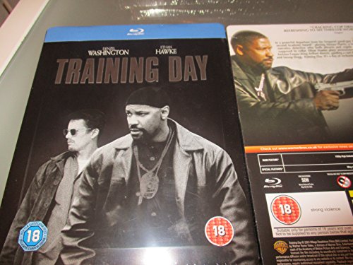 Training Day Steelbook Blu-ray mit deutschem Ton, OOP, Zavvi Exclusive Limited Edition Steelbook (Ultra Limited) Uncut, Regionfree von Warner UK