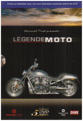 Coffret Moto 5 DVD Triumph, Craig Jones, Ducati, Harley Davidson, Norton von Warner Vision France