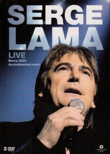 Serge Lama : Accordeonissi-mots / Bercy 2003 - Coffret 2 DVD von Warner Vision France