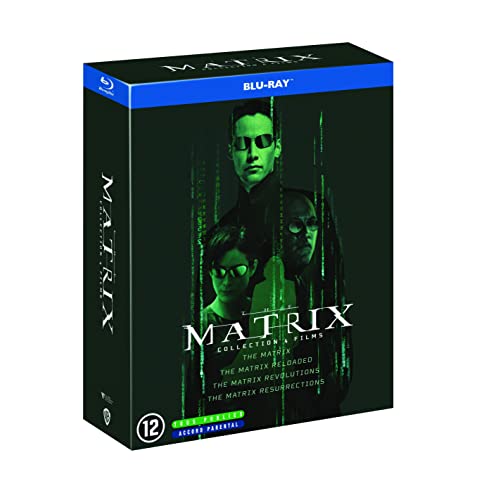 Matrix Collection - 4-Disc Box Set ( The Matrix / The Matrix Reloaded / The Matrix Revolutions / The Matrix Resurrections ) [ Belgier Import ] (Blu-Ray) von Warner
