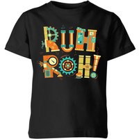 Ruh-Roh! Clockwork Kids' T-Shirt - Black - 11-12 Jahre von Warner