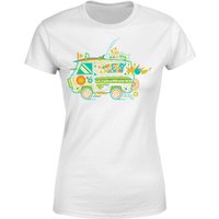 The Mystery Machine Women's T-Shirt - White - XL von Warner