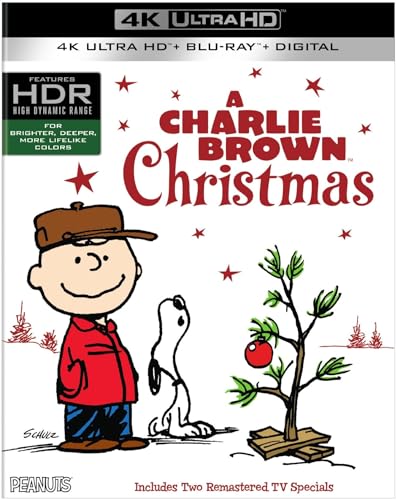 A Charlie Brown Christmas 4K UHD [Blu-Ray] [Region Free] (IMPORT) (Keine deutsche Version) von WarnerBrothers