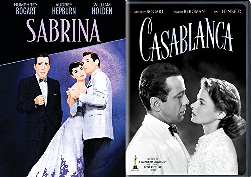 Award Winner Humphrey Bogart Casablanca DVD & Audrey Hepburn Sabrina Classic Screen Series Double Feature von WarnerHomeVideo