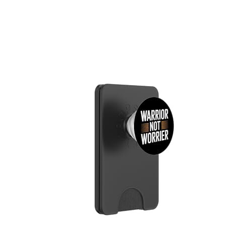 Krieger macht sich keine Sorgen PopSockets PopWallet für MagSafe von Warrior Not Worrier Quote