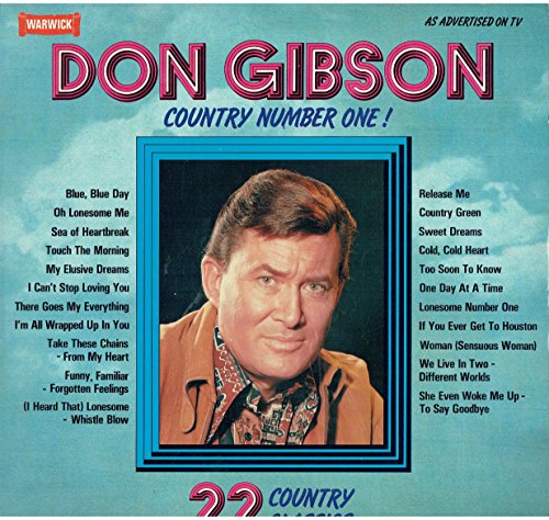 DON GIBSON Country Number One LP 1980 von Warwick