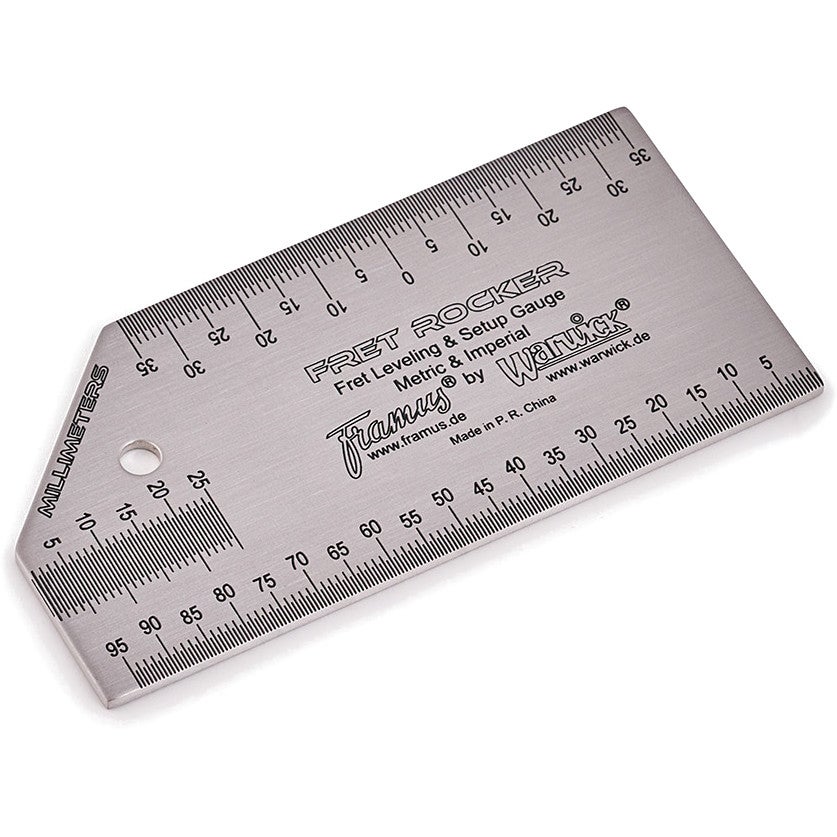 Warwick RockCare Fret Rocker - Fret Levelling & Setup Gauge Warwick RockCare Fret Rocker - Fret Levelling & Setup Gauge von Warwick