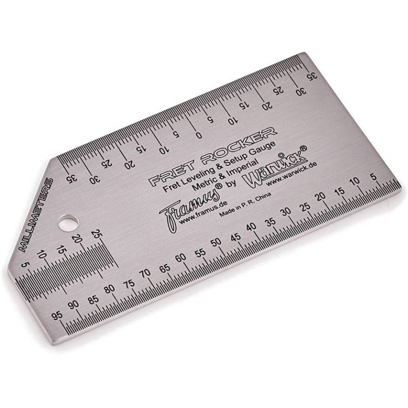 Warwick RockCare Fret Rocker - Fret Levelling & Setup Gauge von Warwick