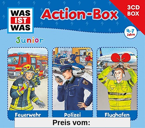 Was Ist Was Junior-3-CD Hörspielbox-Actionbox von Was Ist Was Junior