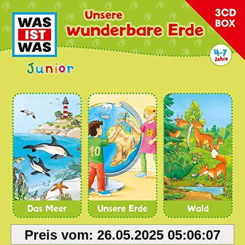 Was Ist Was Junior-3-CD Hörspielbox Vol.2 Erde von Was Ist Was Junior