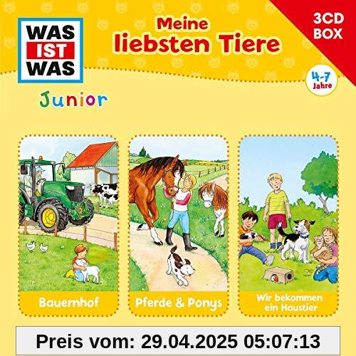 Was Ist Was Junior - 3-CD Hörspielbox Vol.3 - Meine liebsten Tiere Was Ist Was Junior - 3-CD Hörspielbox Vol.3 - Meine liebsten Tiere von Was Ist Was Junior