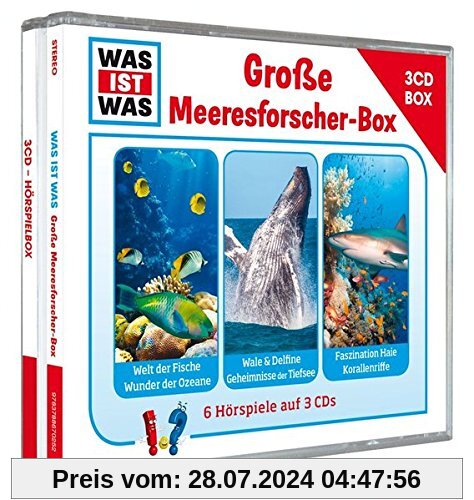 WAS IST WAS 3-CD Hörspielbox Vol.5-Meeresbox von Was Ist Was