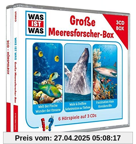 WAS IST WAS 3-CD Hörspielbox Vol.5-Meeresbox von Was Ist Was