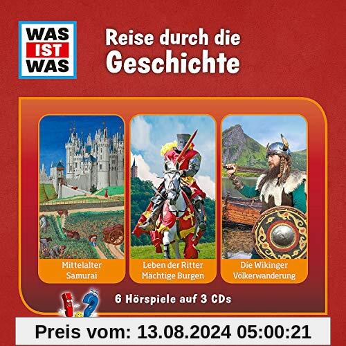 Was Ist Was - 3-CD Hörspielbox Vol. 12 - Reise durch die Geschichte von Was Ist Was