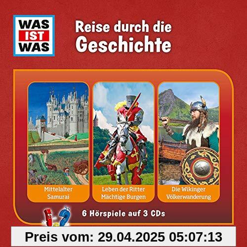 Was Ist Was - 3-CD Hörspielbox Vol. 12 - Reise durch die Geschichte von Was Ist Was