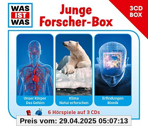 Was Ist Was 3-CD Hörspielbox Vol.3 - Junge Forscher von Was Ist Was